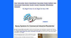 Desktop Screenshot of epoxysystems.com